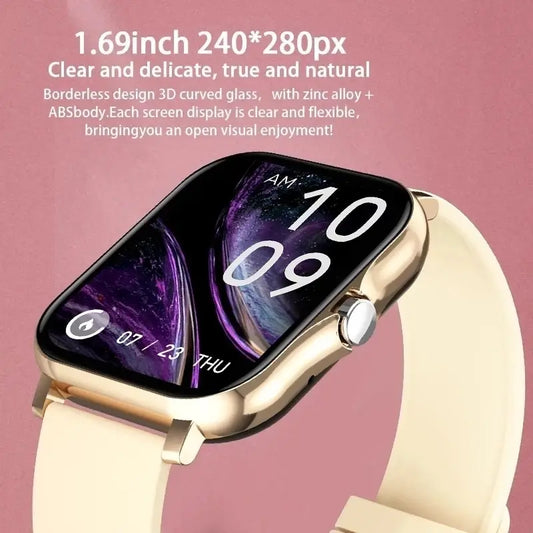 Smart Watch For Men Women Gift Full Touch Screen Sports