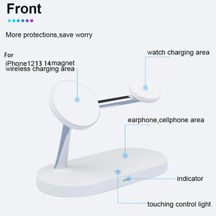 Wireless  Fast Charger Stand Magnetic