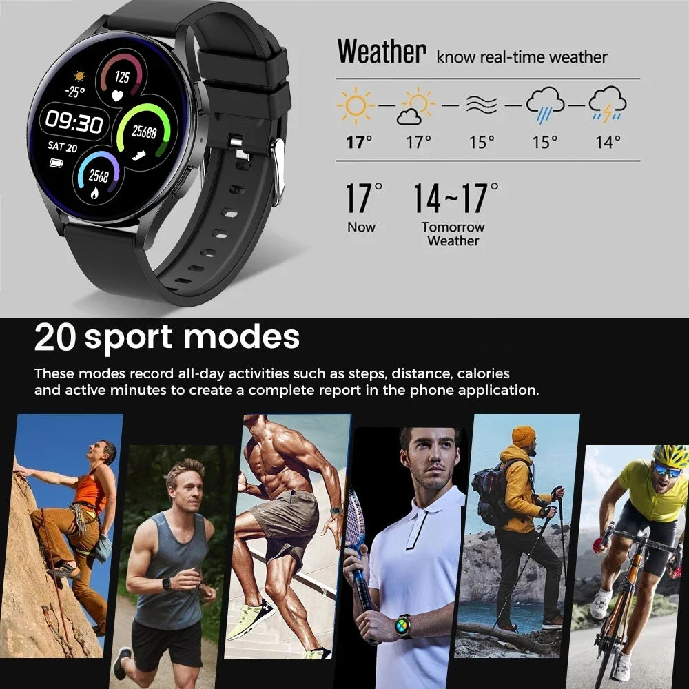 Smartwatch 6 Men Full Touch Blood Pressure