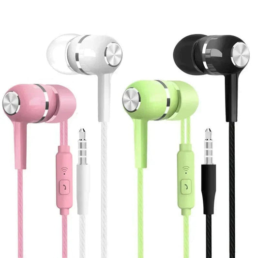 Wired Headphones 3.5mm Sport Earbuds