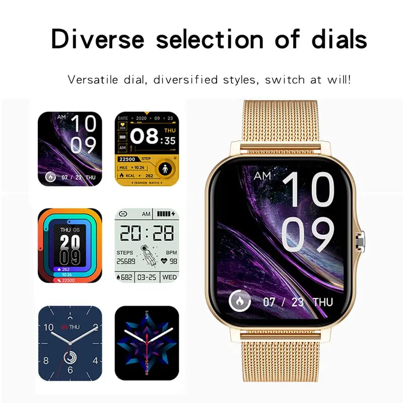 Smart Watch For Men Women Gift Full Touch Screen Sports