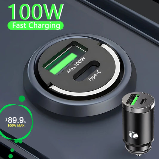 Mini Car Charger Lighter Fast Charging